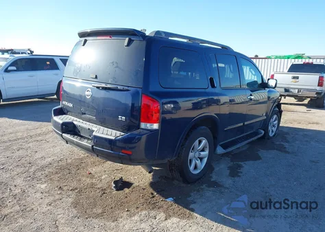 2008 Nissan Armada Se from USA, damaged, VIN 5N1BA08D08N600640
